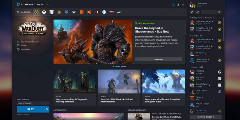 blizzard battle.net battlenet redesign revamp