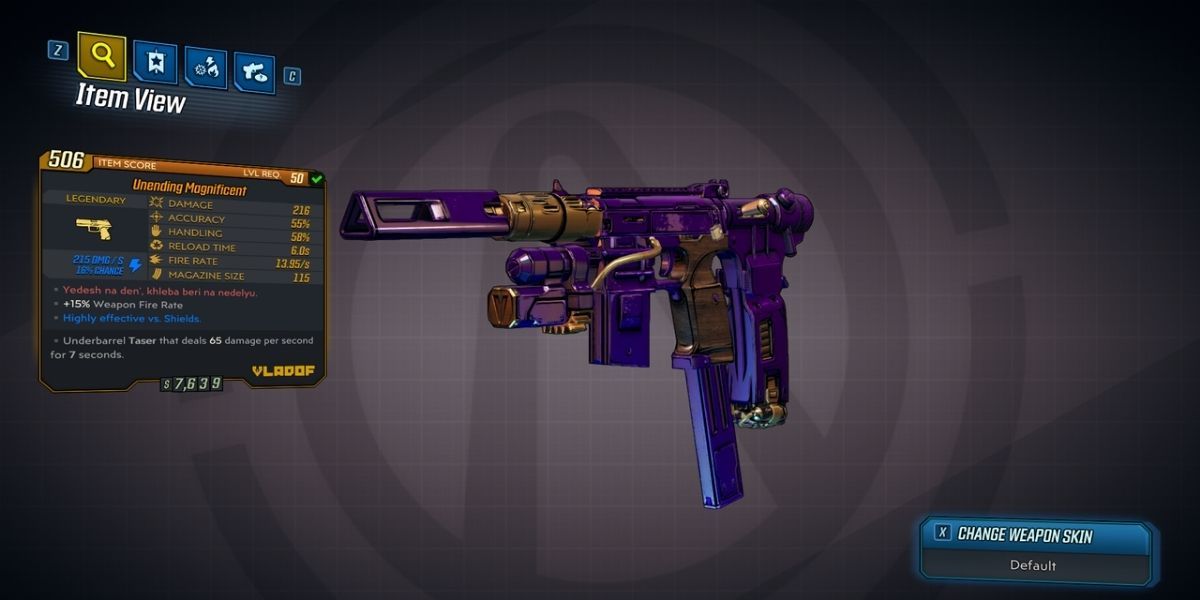 Legendary weapons in borderlands 3 have secrets perks about them