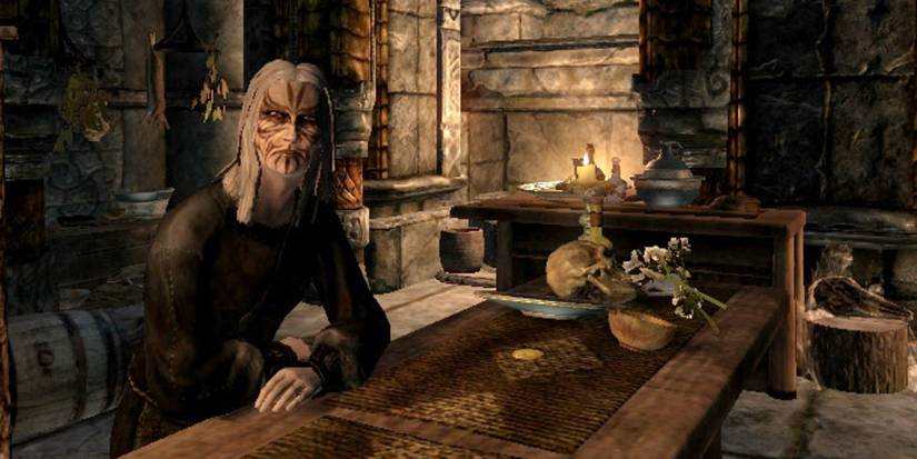 Bothela at her counter at the Hag's Cure