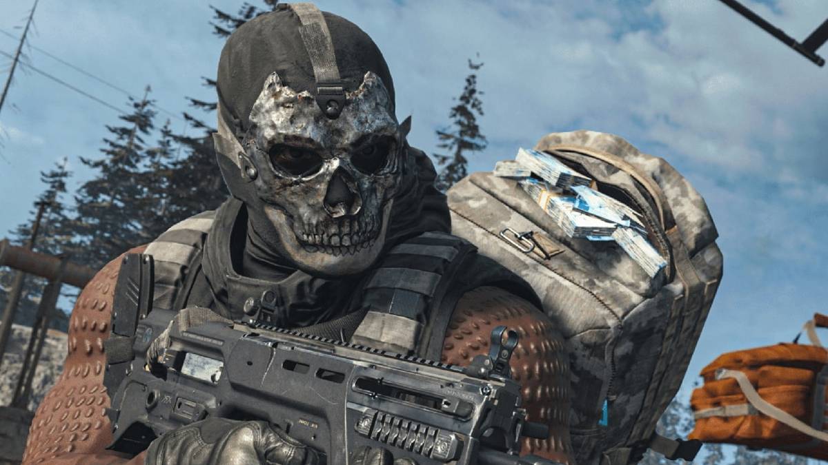call of duty warzone skull smg