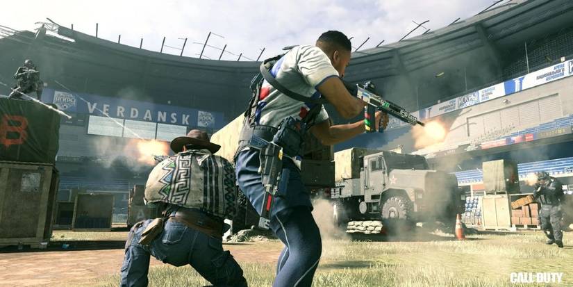 call of duty warzone stadium shootout