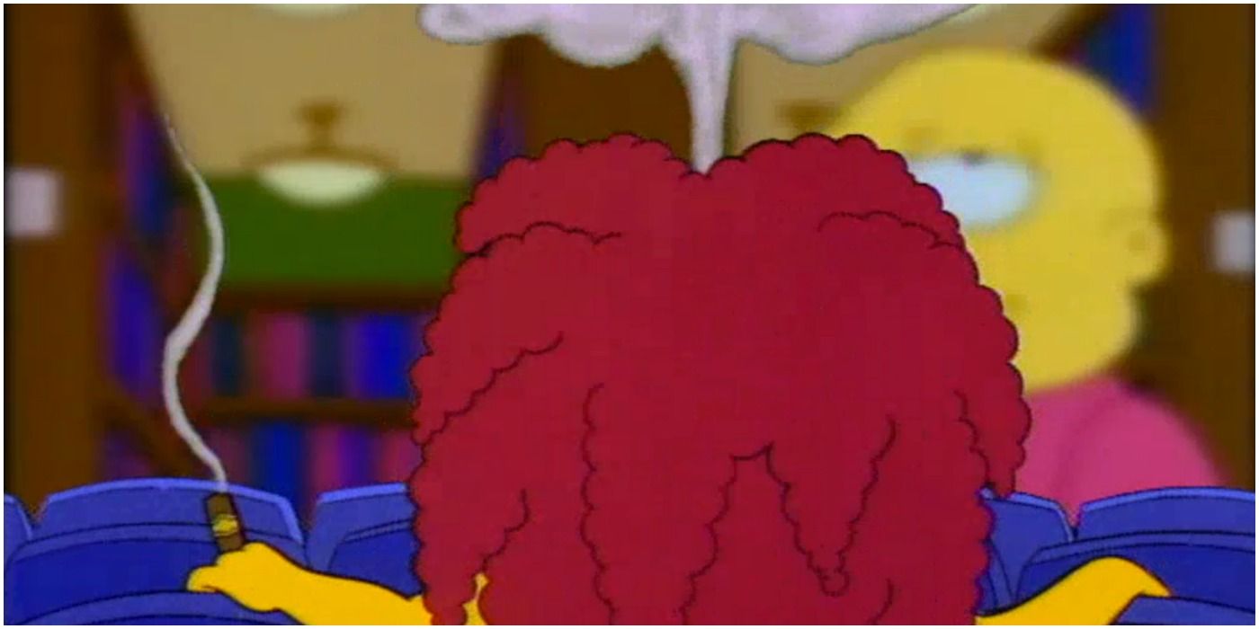 sideshow bob smoking in cape feare simpsons season five