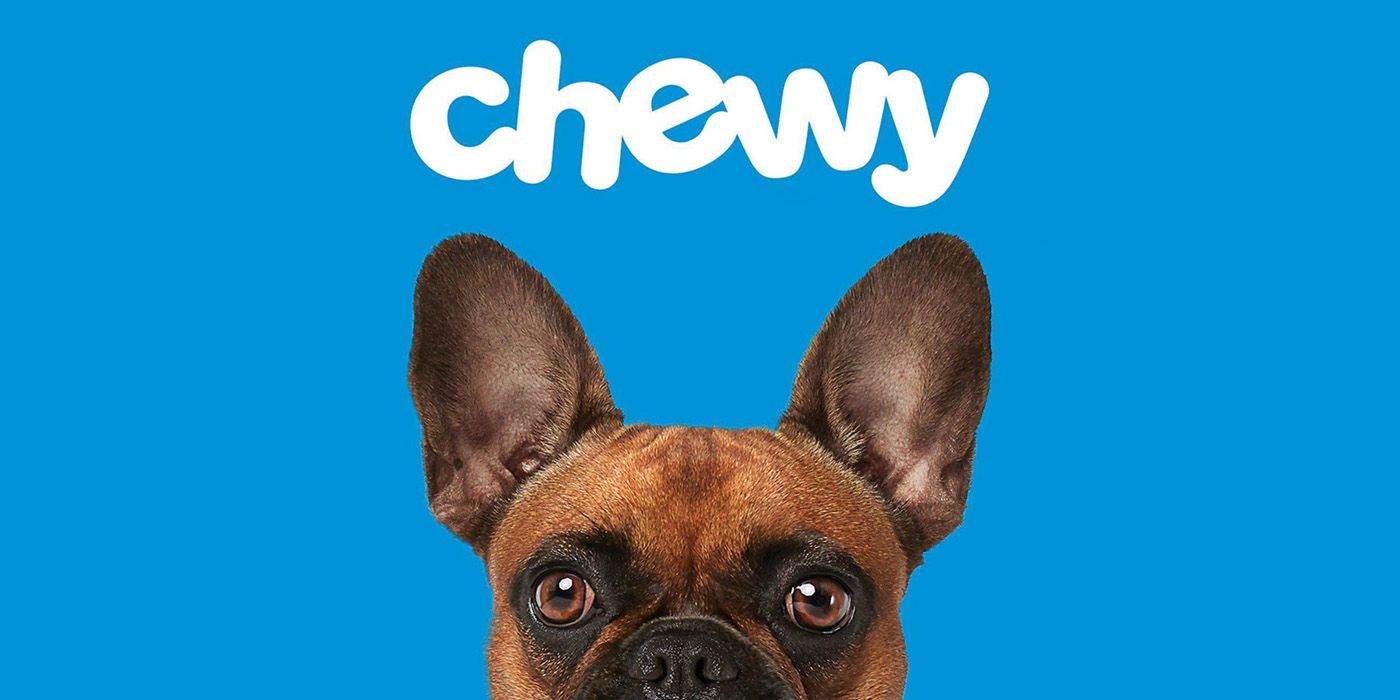 chewy logo ad gamestop ryan cohen french bulldog