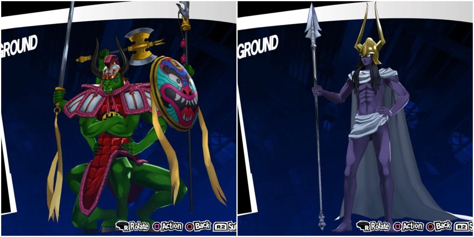 a chinese god and a norse one in persona 5 royal