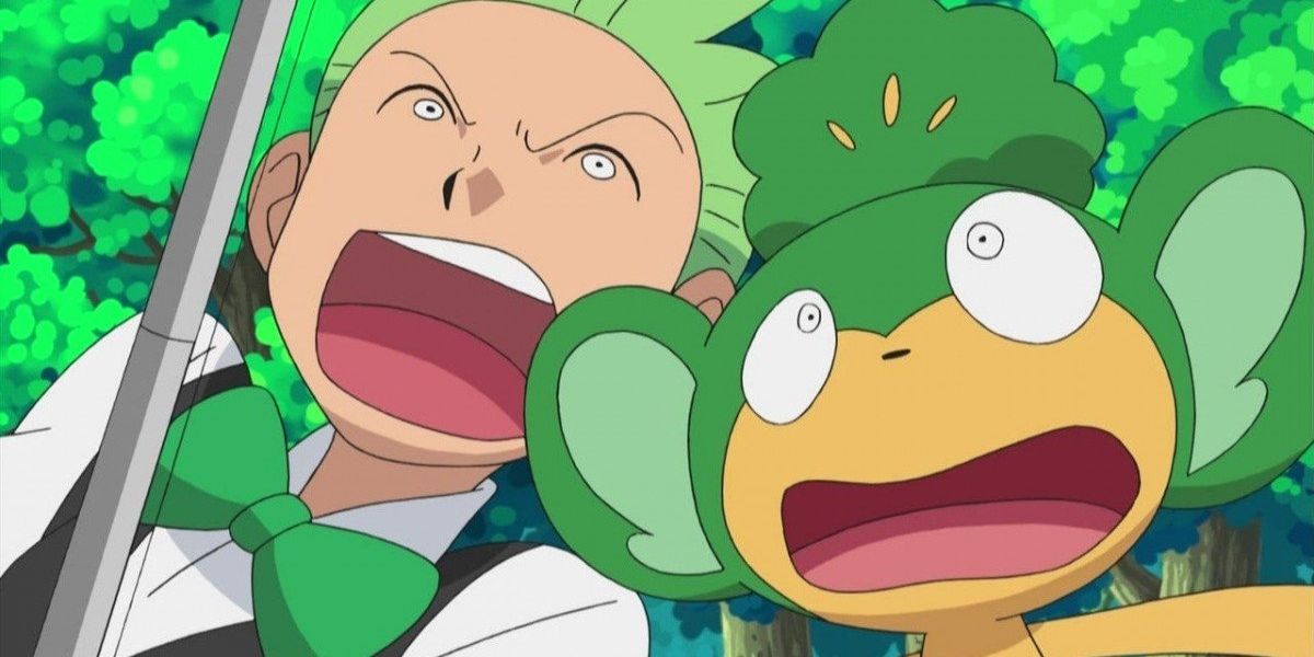 cilan and pansage panicking