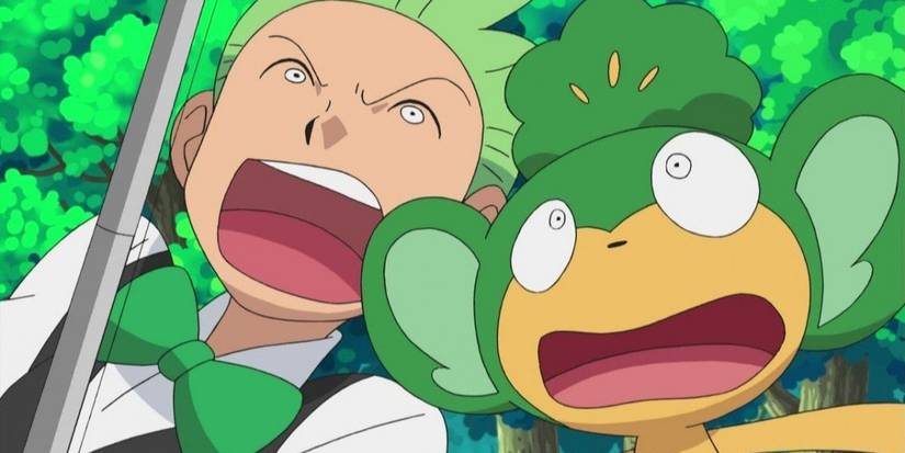 cilan and pansage panicking