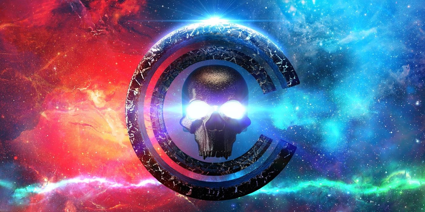 coreupt fighting game skull logo