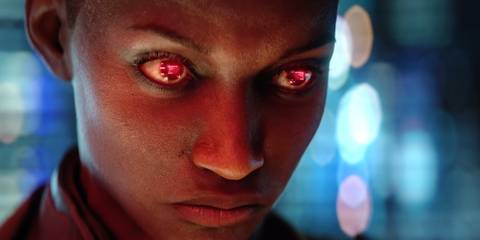 Cyberpunk 2077 Hacking In The Trailer