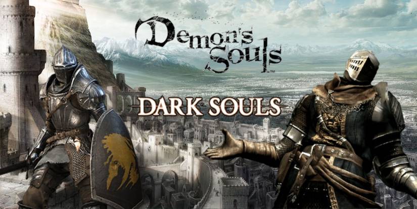 Demon's Souls and Dark Souls boulder knights