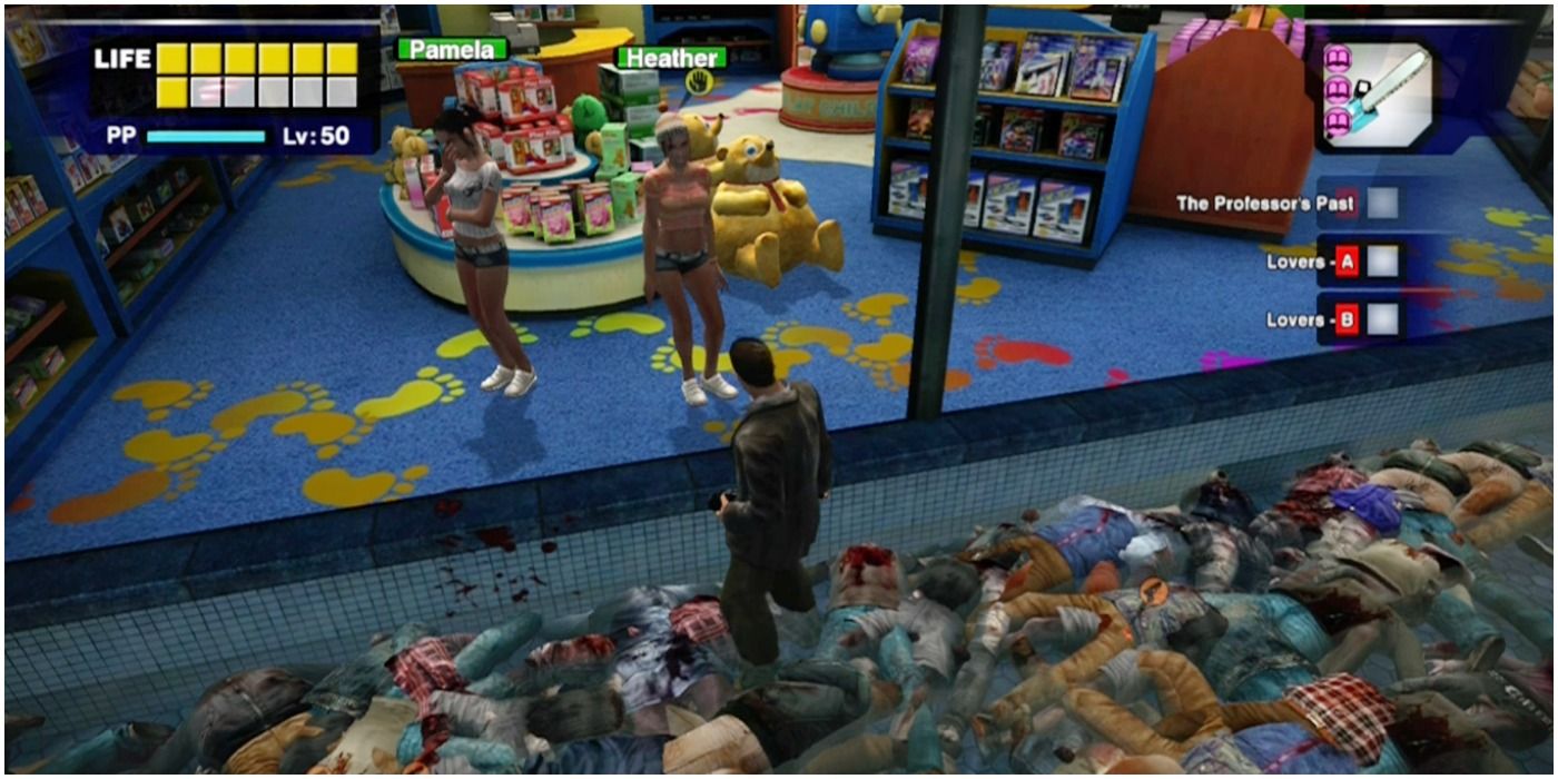 zombies and frank in dead rising
