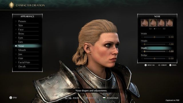 Demon's Souls character creation female