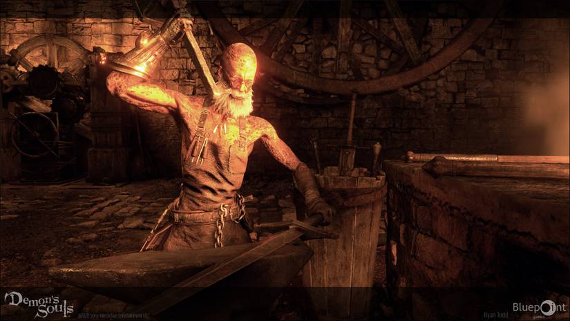 How to upgrade weapons in Demons Souls