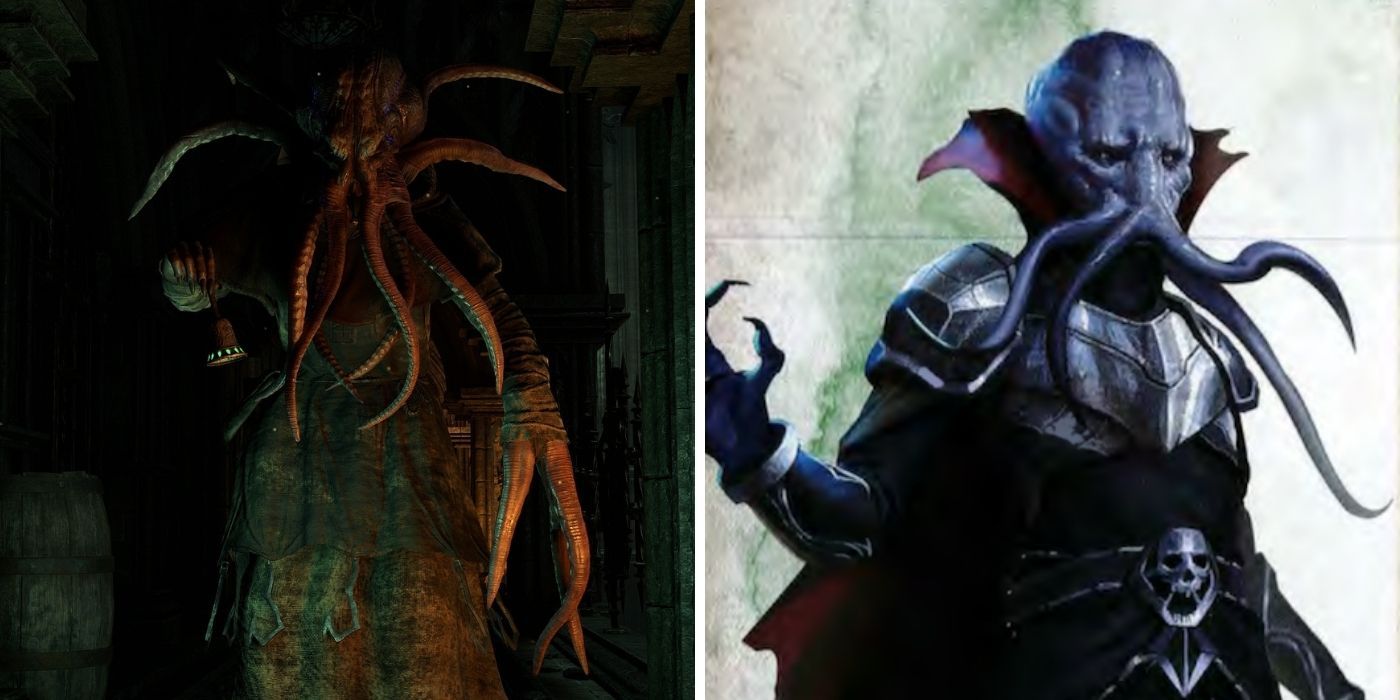 demons souls dnd mind flayer differences