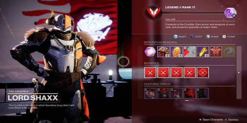 destiny 2 season 13 vendor ritual rewards
