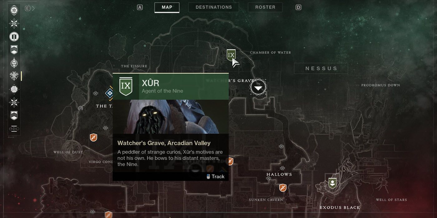 destiny 2 xur nessus tree