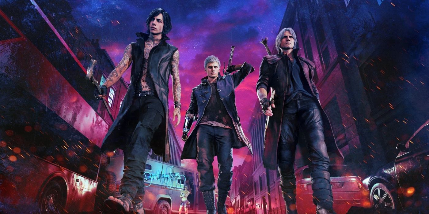 devil may cry 5 protagonists