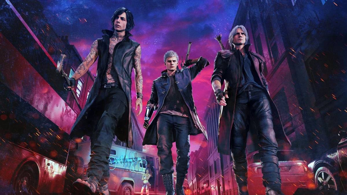 devil may cry 5 protagonists