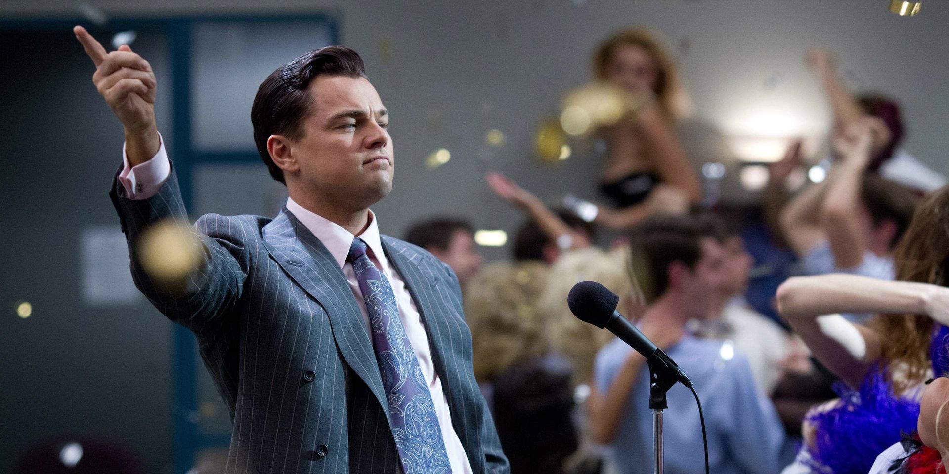 Leonardo DiCaprio in The Wolf Of Wall Street (2013)