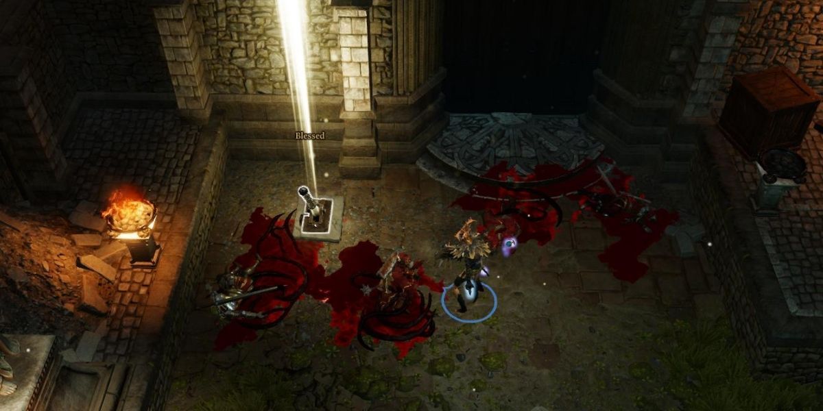 grasp of the starved causes holds enemies in place and cripples them in divinity 2