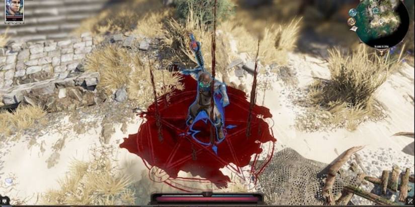 make blood rain from the sky in divinity 2