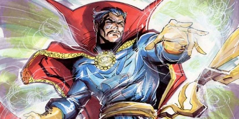 doctor strange casts spell marvel comics