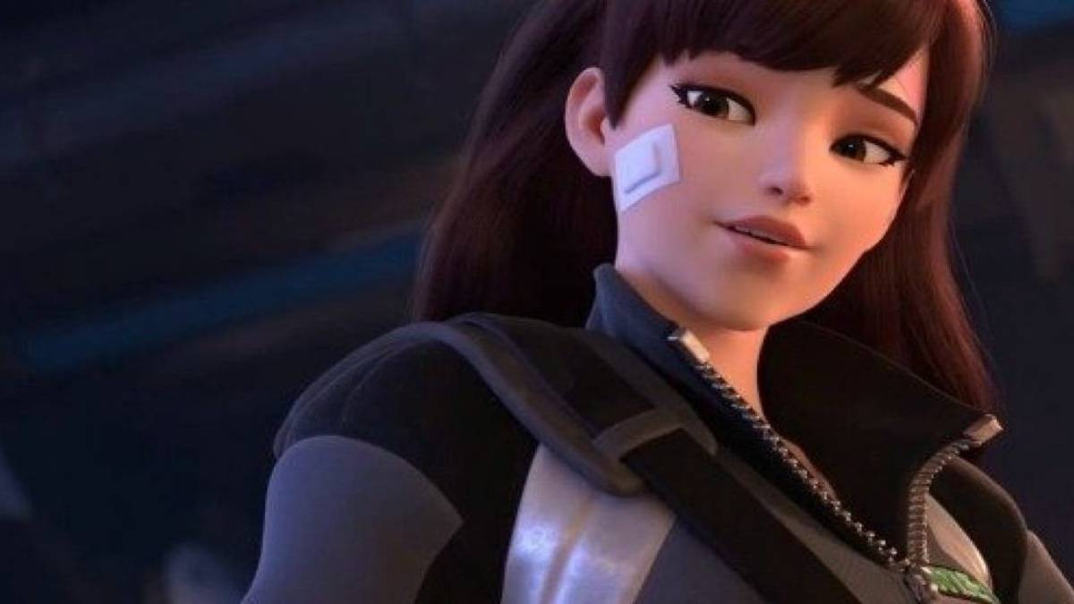 dva from her overwatch short