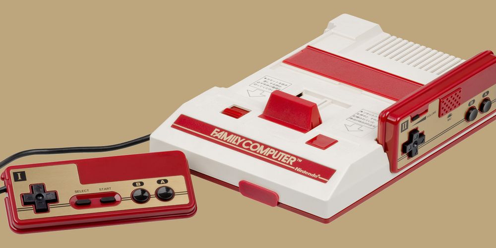 Famicom controller and console