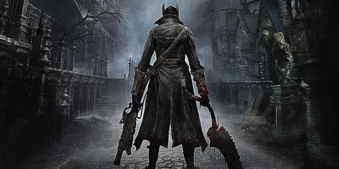 I'd play this Bloodborne PSone demake