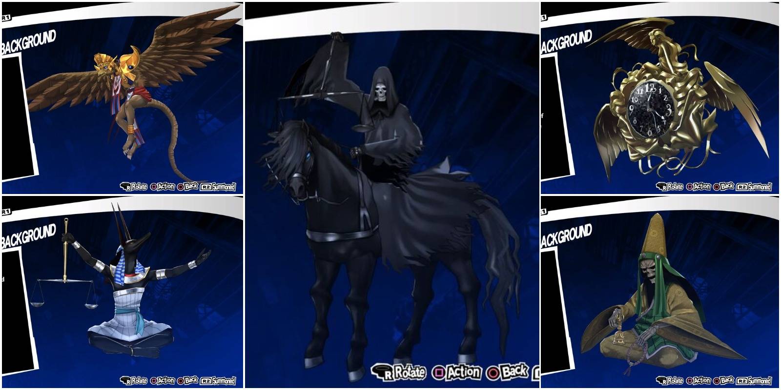 Persona 5 black rider