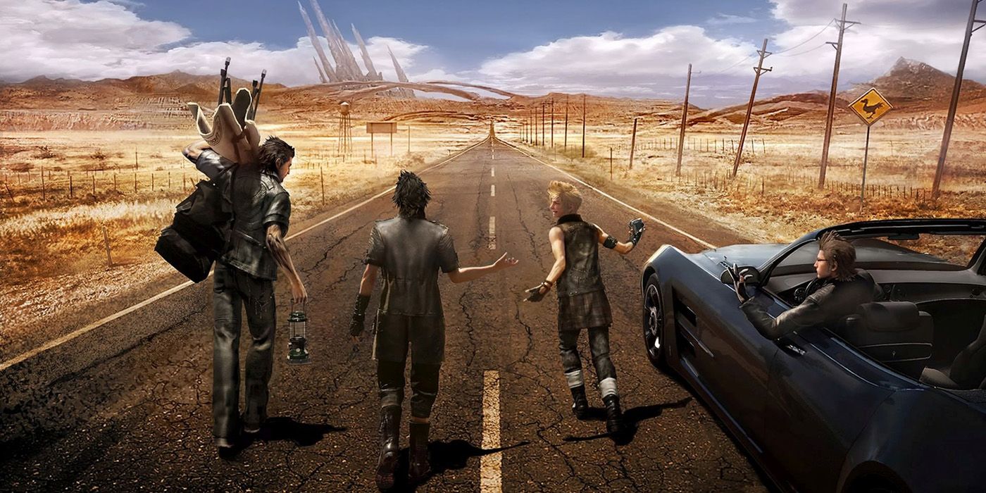 final fantasy 15 world map is a joy to explore filled with monsters and secrets