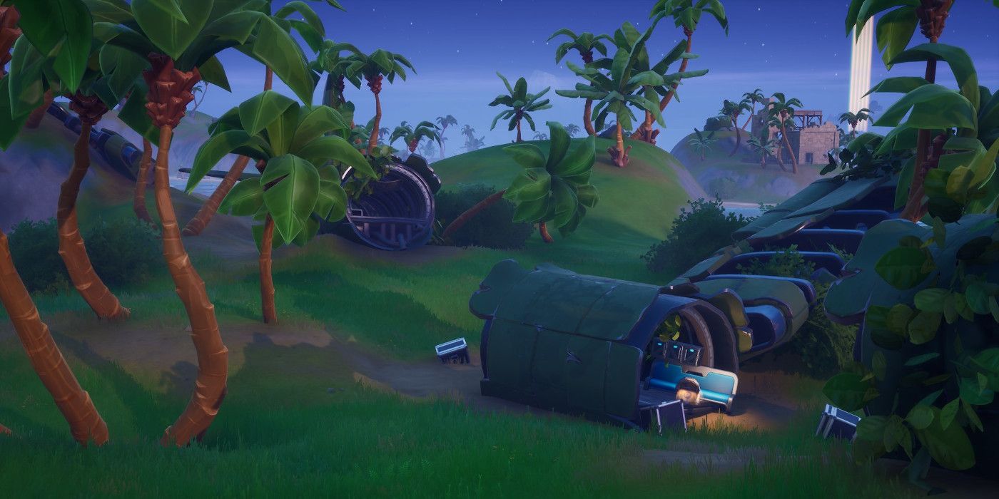 fortnite find the crashed planes black box