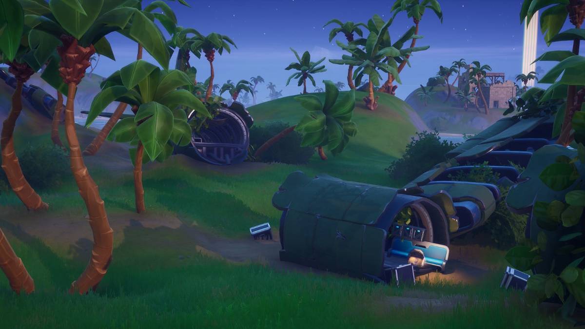 fortnite find the crashed planes black box
