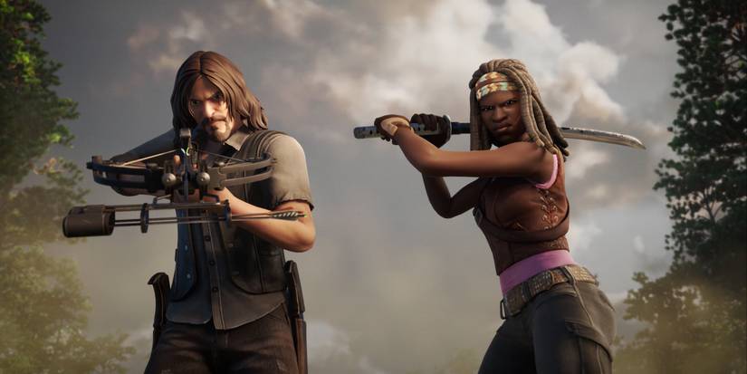the walking dead daryl dixon michonne skins