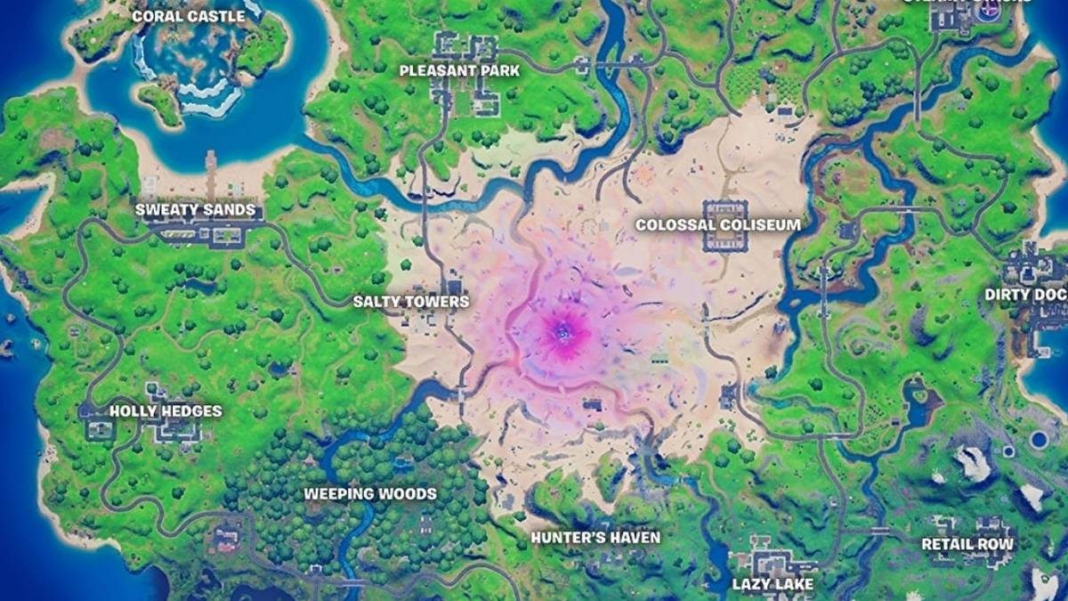 fortnite chapter 2 season 5 map