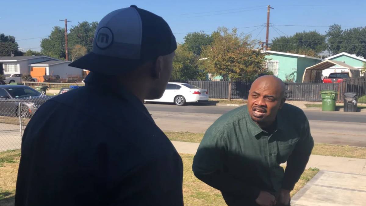 live action recreation of gta 5 roast scene