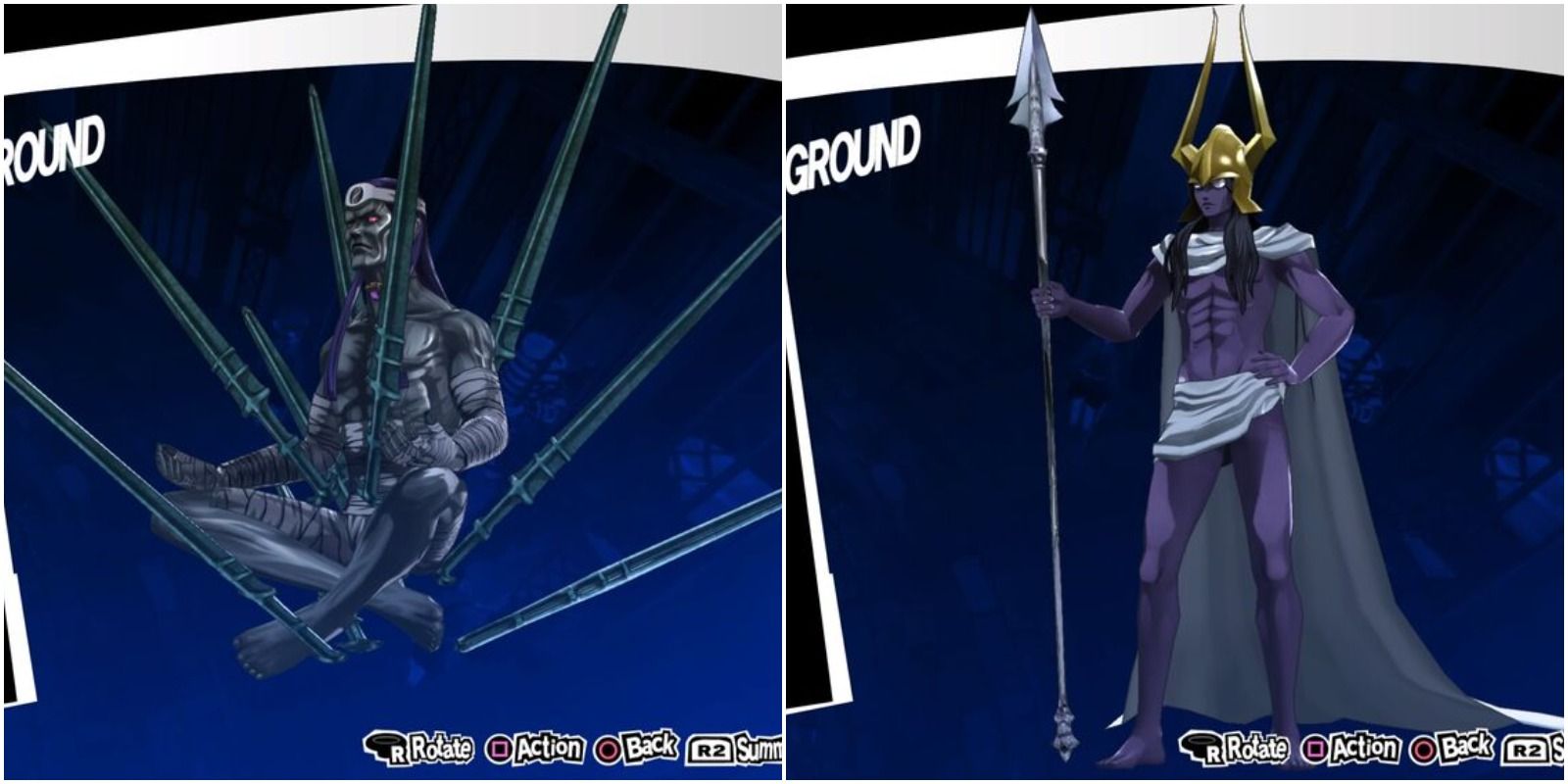sword deity from japan and a norse god in persona 5 royal