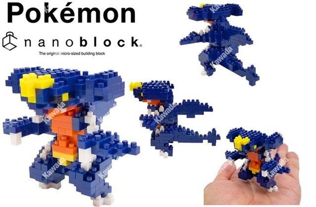 garchomp nanoblock pokemon
