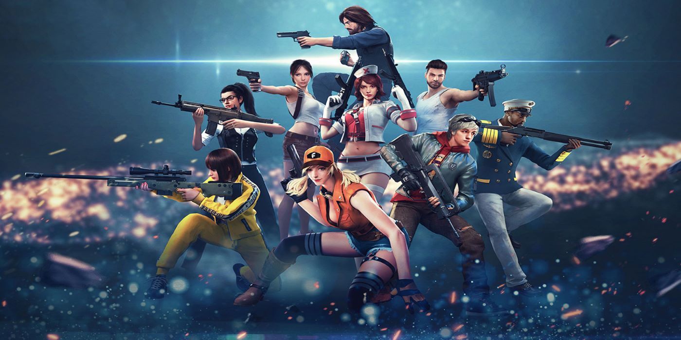 garena free fire characters