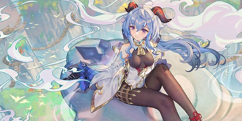 mihoyo official cryo character artwork