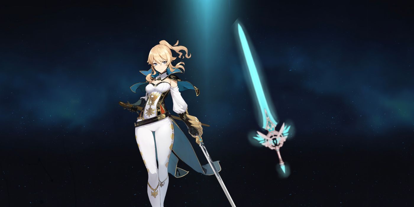 mihoyo five star character sword combo