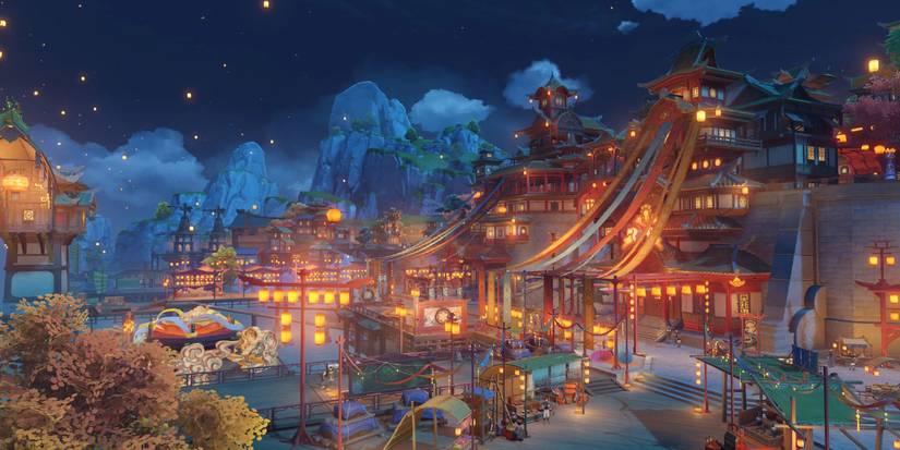 genshin impact lantern rite festival