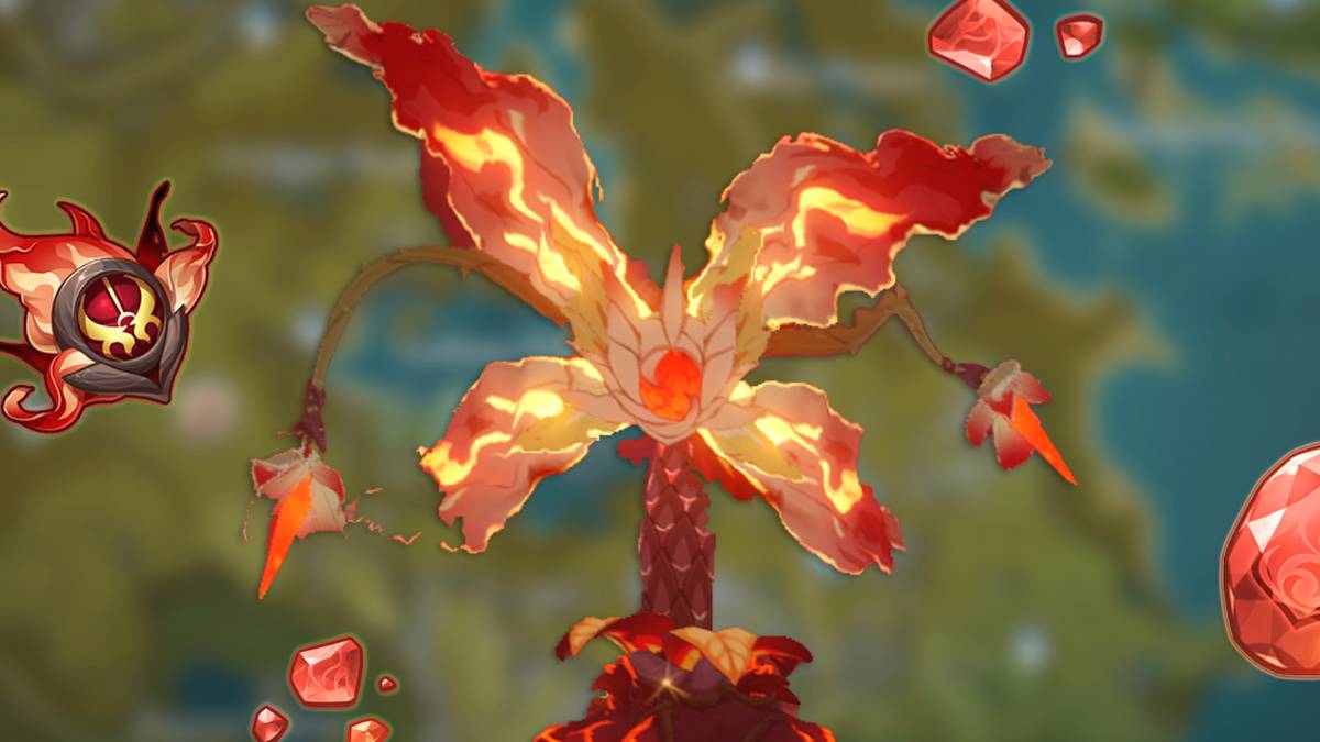 mihoyo fire flower boss everflame seed