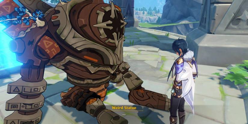 Genshin Impact Ruin Guard Sitting