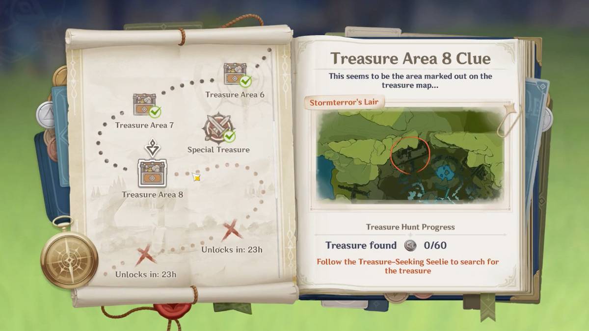 genshin impact treasure area eight locations