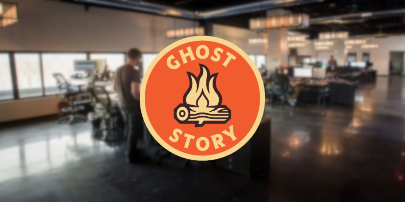 ghost story games studio with logo in front