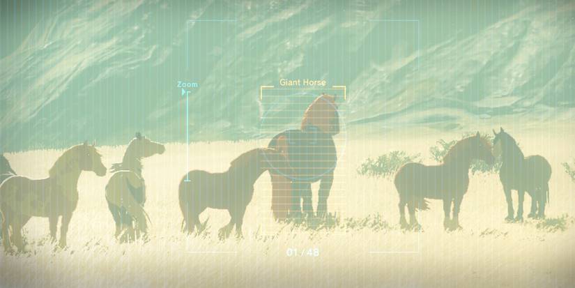 giant horse legend of zelda breath of the wild