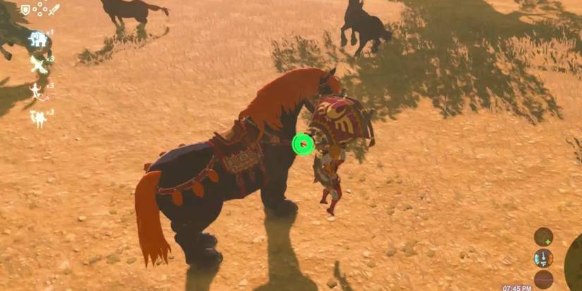 giant horse legend of zelda breath of the wild