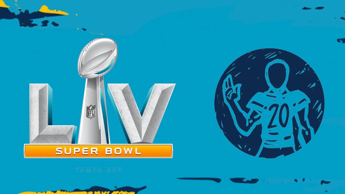 super bowl 55 logo