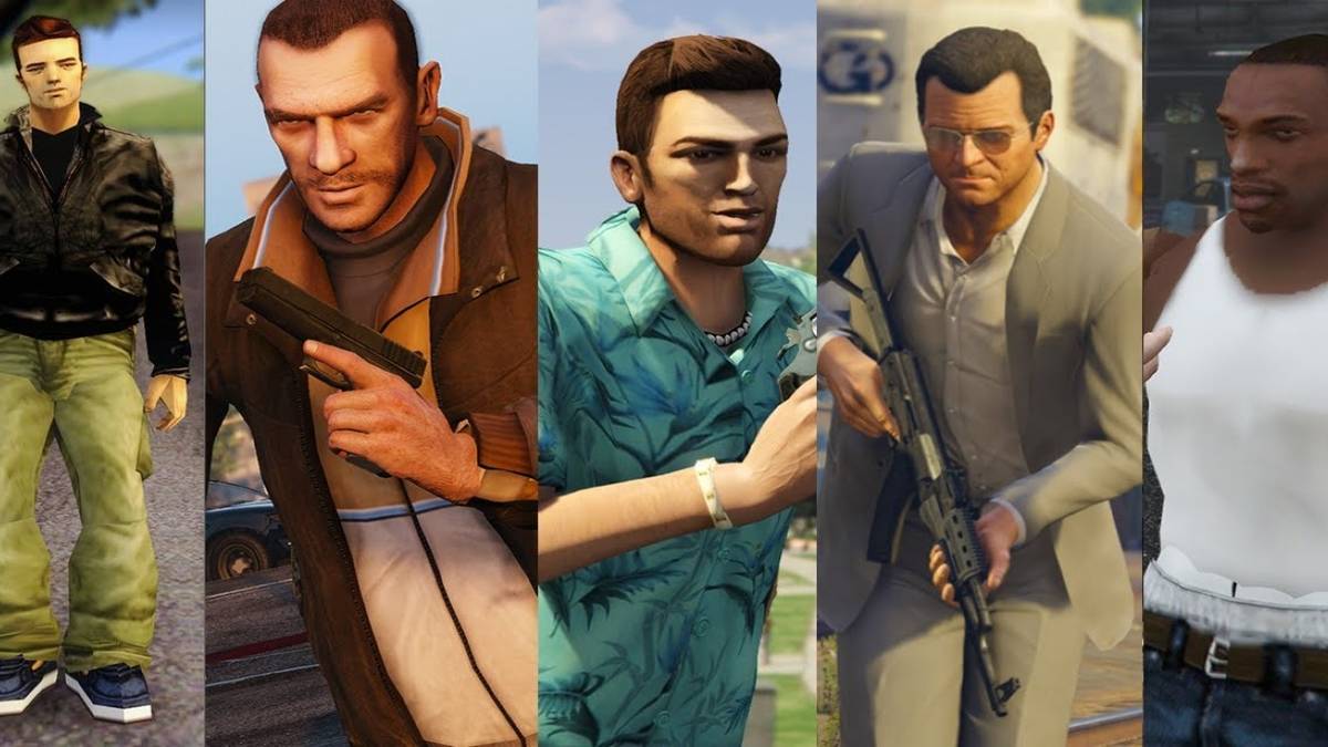 grand theft auto protagonists