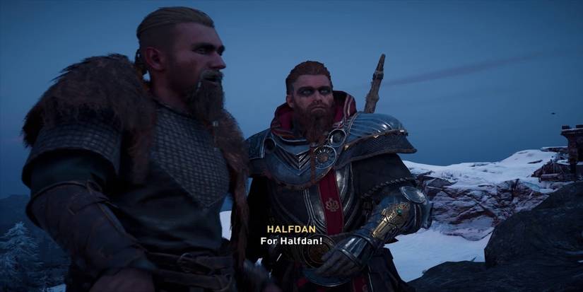 halfdan ragnarsson with Eivor